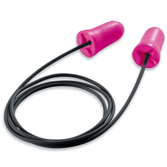 Uvex Com4-fit Airplug, 10 par, lys oransje