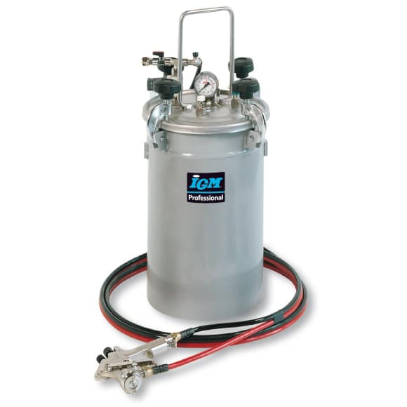 IGM 1094 Rustfri limmater for lim og maling, spraybar, 12 kg