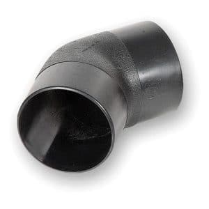 IGM Elbow 45° for avtrekksslange 100 mm