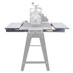 IGM LAGUNA 1632 Trommelsliper sammenleggbare innmatings-/utmatingsbord