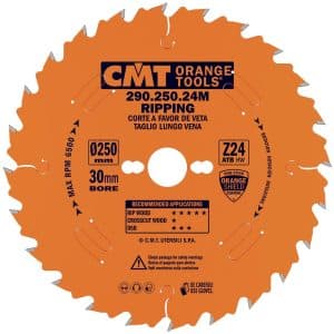 CMT Orange oppdelingssagblad - D250x2,8 d30 Z24 HW