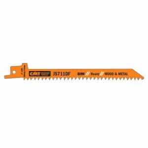 CMT Sabelsagblad BIM Heavy Wood-Metal 711 DF - L150, I130, TPI6 (sett med 5 stk)
