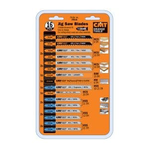 CMT stikksagbladsett, 16 deler