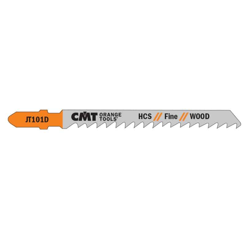 CMT stikksagblad HCS Fine Wood 101 D - L100 I75 TS4 (sett med 5 stk)