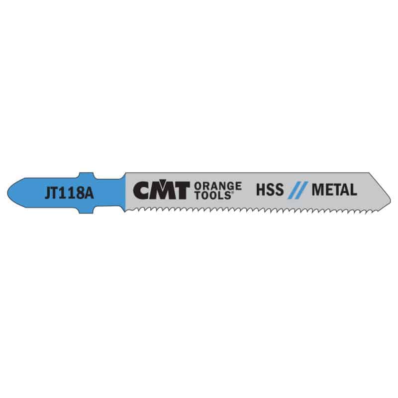 CMT stikksagblad HSS Metal 118 A - L76 I50 TS1,2 (sett med 5 stk)