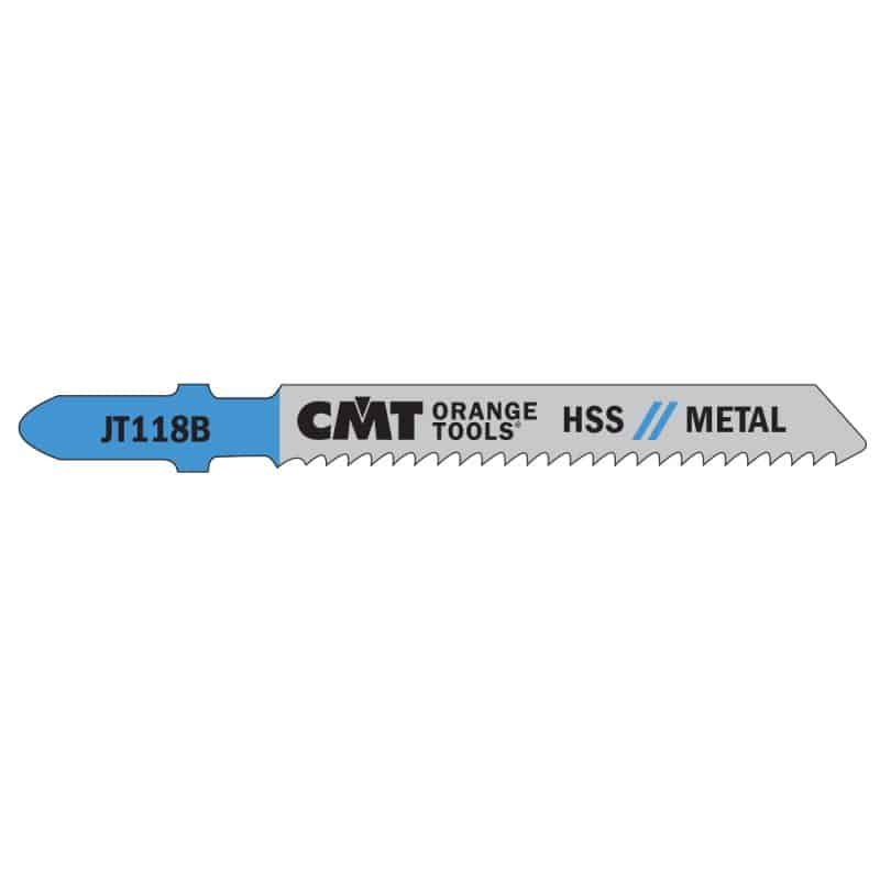 CMT stikksagblad HSS Metal 118 B - L76 I50 TS2 (sett med 5 stk)