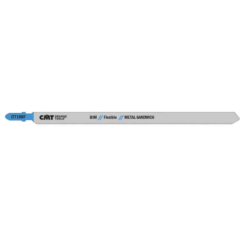 CMT stikksagblad BIM fleksibel metallsandwich 718 BF - L185 I160 TS1,8 (sett 3stk)