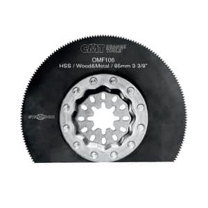 CMT Starlock Radialsagblad HSS for metall og tre - 85 mm