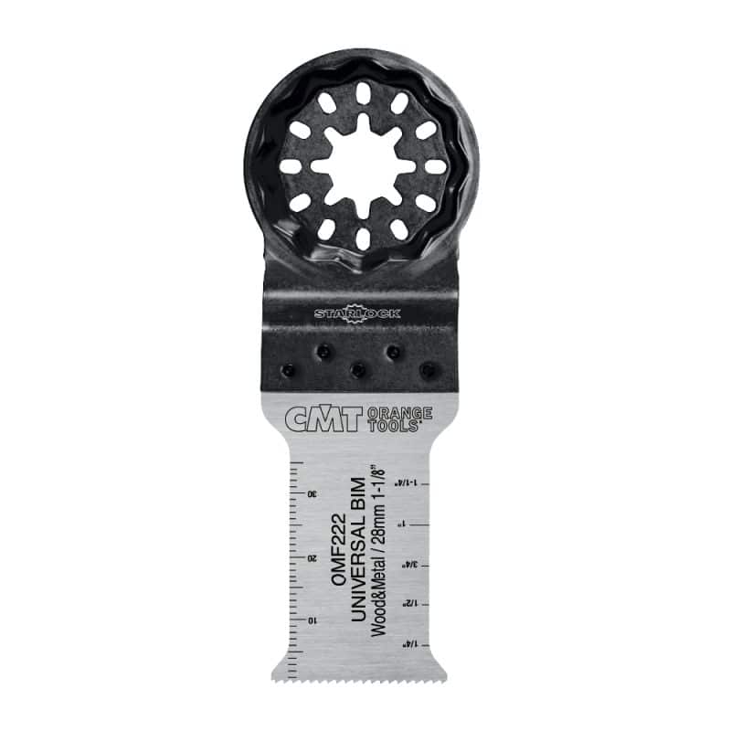 CMT Starlock Dykk- og planskåret BIM for tre og metall, lang levetid - 28 mm