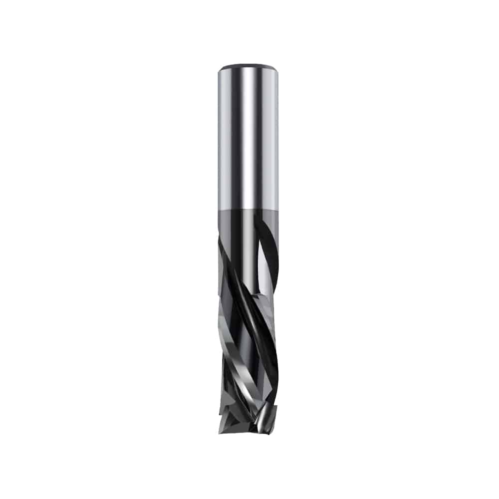 IGM 190.41 DLCS Chrome opp- og nedskjæringsspiraloverfres HWM - D9,52x22,2 I1=4,8 L76,2 S=9,52 Z2+2