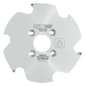 CMT Biscuit Snekkerblad for Lamello P-System - D100,4x7 d22 Z6, HW
