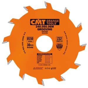CMT Orange industrisagblad for rilleskjæring - D150x2 d35 Z12 HW
