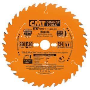 CMT ITK Ultra Thin-Kerf Universal sagblad - D210x1,8 d30(+25) Z24 HW
