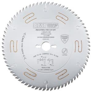 CMT CHROME Universal sagblad - D250x3,2 d30 Z60 HW Low Noise, Crosscuts