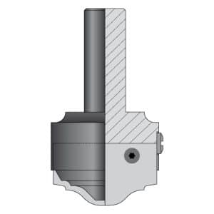 Profilfres C615, type B S=20 mm