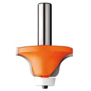 Rundingsbor for solid overflate for CORIAN - R6,35-12,7 D54 S=12