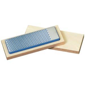 Diamantbryne 150x52 mm i etui av tre - fin
