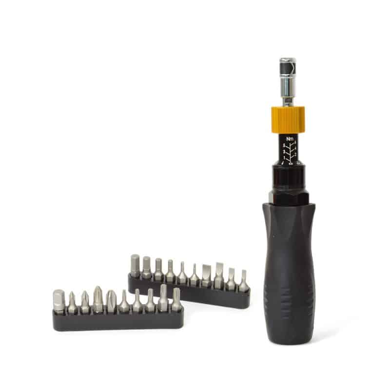 CMT justerbar momentskrutrekker, sett med 1-6 Nm