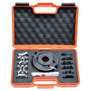IGM Multiprofile Cutter Head, 7 stk. sett MAN - D120x40-50 d30 STEEL