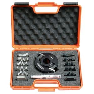 IGM Multiprofile Cutter Head, 7 stk. sett MAN - D100x40-50 d30 ALU