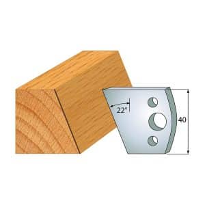 IGM Profile No.001 - 2 stk kniver 40x4 mm SP