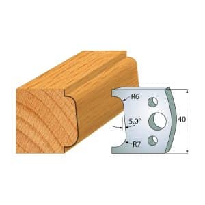 IGM Profile No.002 - 2 stk kniver 40x4 mm SP