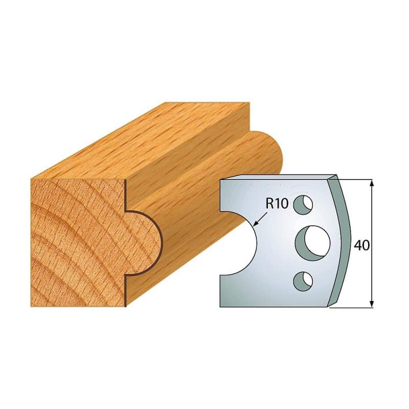 IGM Profil No.015 - 2 stk kniver 40x4 mm SP