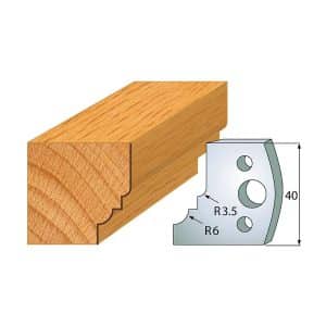 IGM Profile No.019 - 2 stk kniver 40x4 mm SP