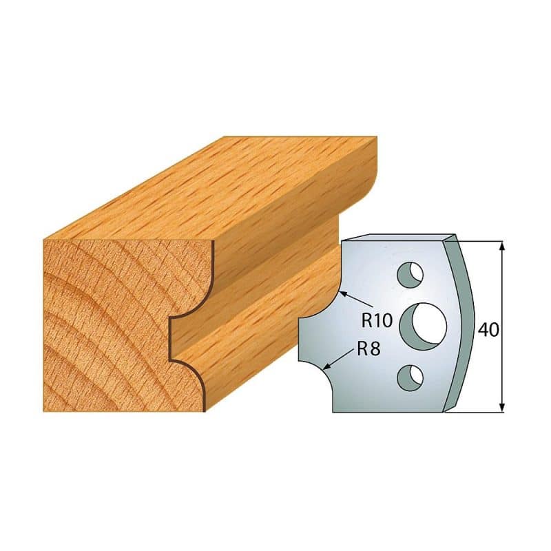 IGM Profile No.040 - 2 stk kniver 40x4 mm SP