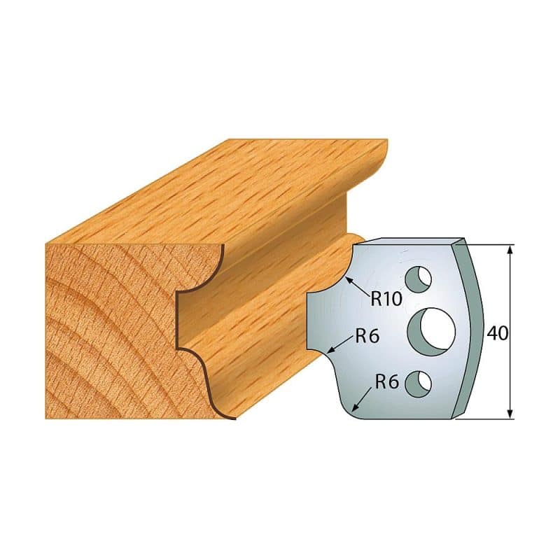 IGM Profile No.045 - 2 stk kniver 40x4 mm SP