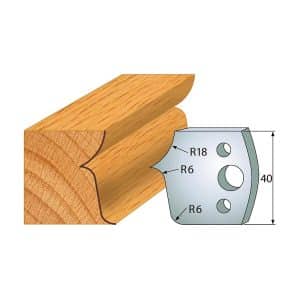 IGM Profile No.046 - 2 stk kniver 40x4 mm SP