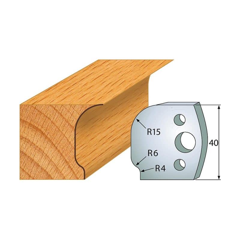 IGM Profile No.047 - 2 stk kniver 40x4 mm SP