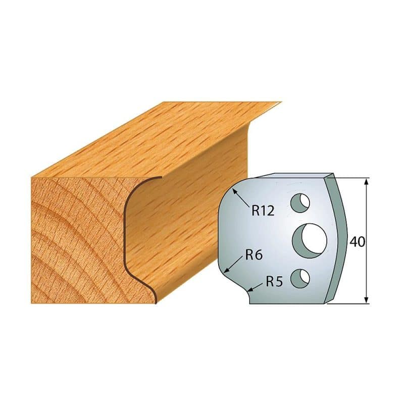 IGM Profile No.048 - 2 stk kniver 40x4 mm SP