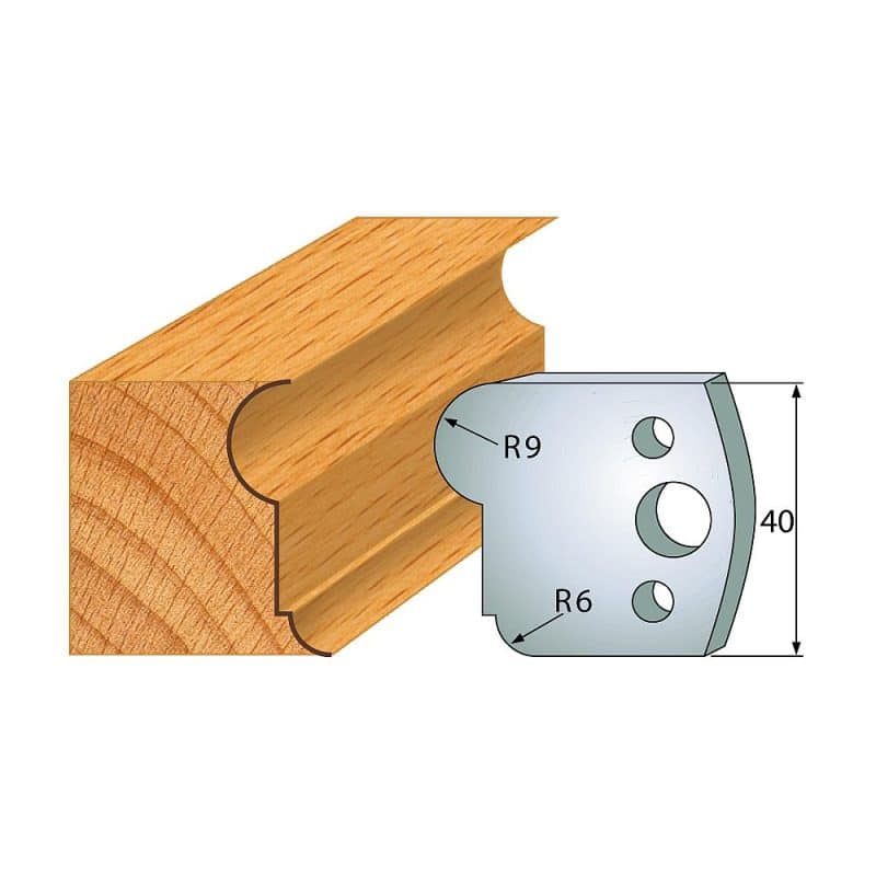 IGM Profil No.055 - 2 stk kniver 40x4 mm SP