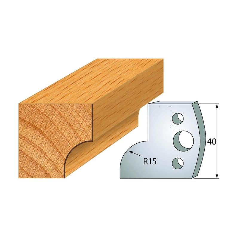 IGM Profile No.057 - 2 stk kniver 40x4 mm SP