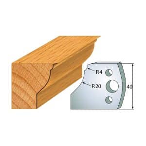 IGM Profile No.109 - 2 stk kniver 40x4 mm SP