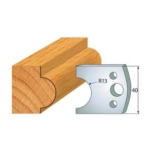 IGM Profile No.119 - 2 stk kniver 40x4 mm SP