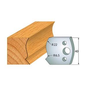 IGM Profile No.128 - 2 stk kniver 40x4 mm SP