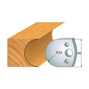 IGM Profile No.131 - 2 stk kniver 40x4 mm SP