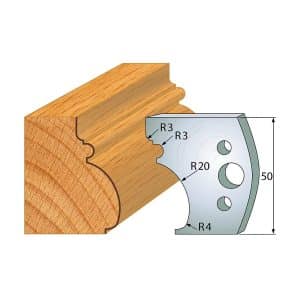 IGM Profile No.501 - 2pcs Knives 50x4 mm SP