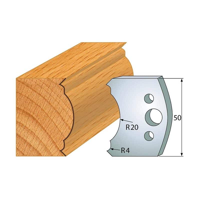 IGM Profile No.507 - 2pcs Knives 50x4 mm SP