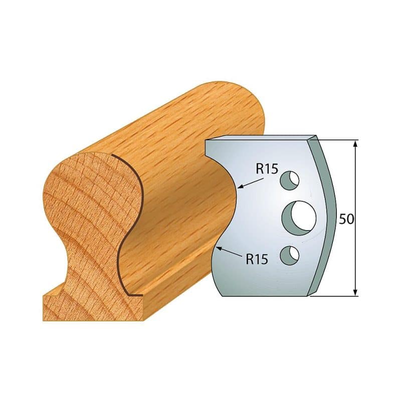 IGM Profile No.514 - 2pcs Knives 50x4 mm SP