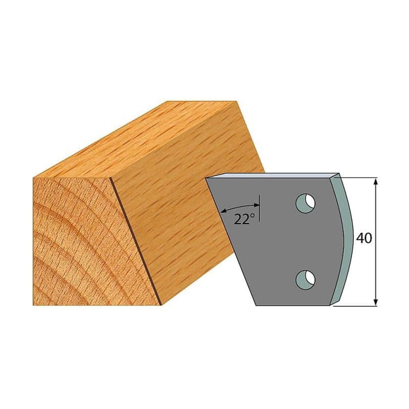 IGM Profile No.001 - 2 stk. sponbegrensere 40x4 mm SP