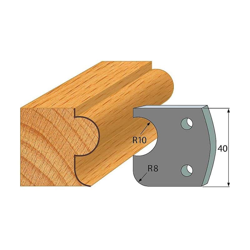 IGM-profil nr. 004 - 2 stk. sponbegrensere 40x4 mm SP