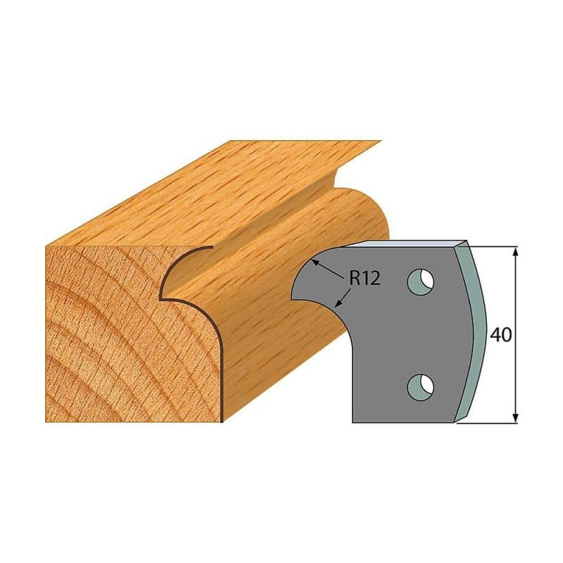 IGM-profil nr. 005 - 2 stk. sponbegrensere 40x4 mm SP