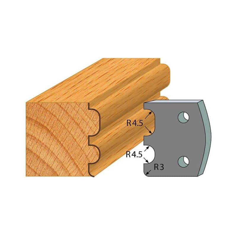 IGM-profil nr. 007 - 2 stk. sponbegrensere 40x4 mm SP