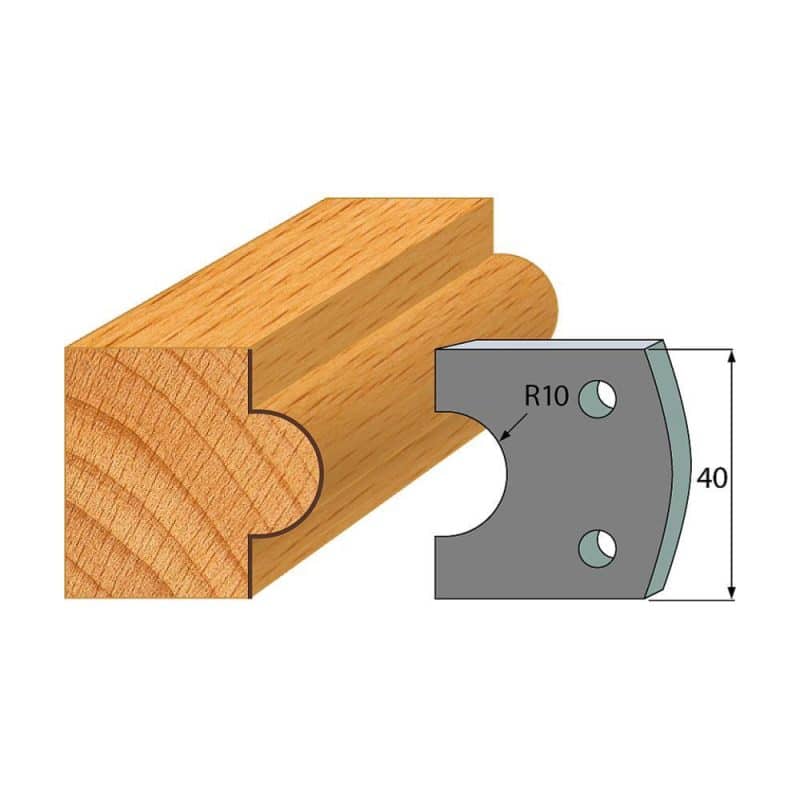 IGM-profil nr. 015 - 2 stk. sponbegrensere 40x4 mm SP