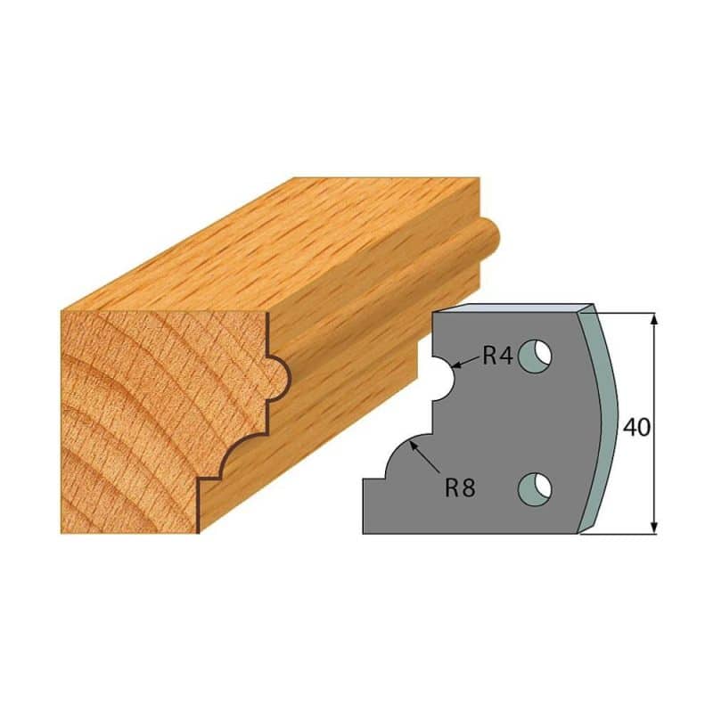 IGM-profil nr. 024 - 2 stk. sponbegrensere 40x4 mm SP