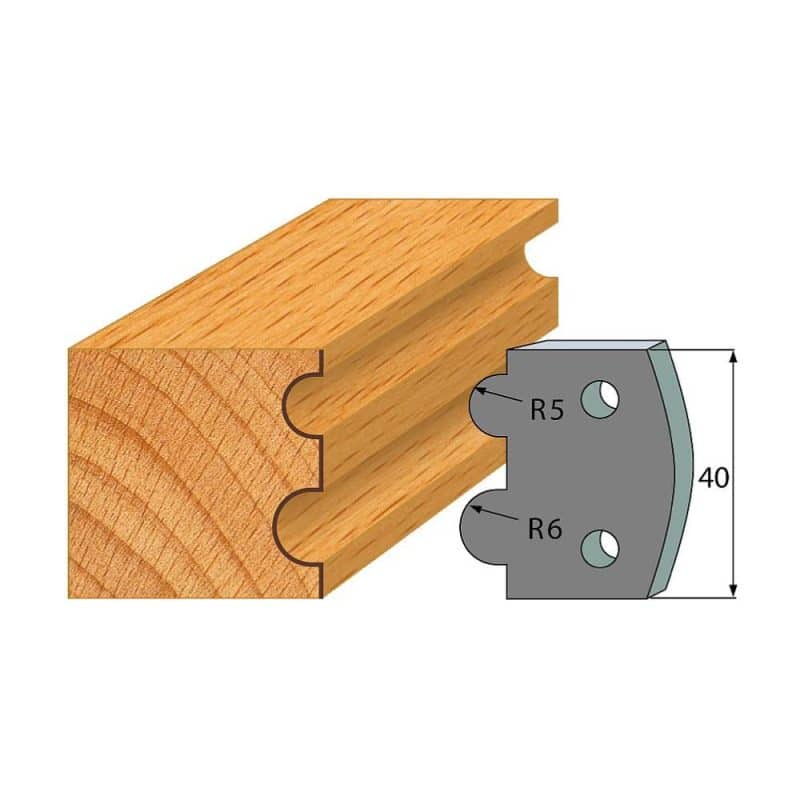 IGM-profil nr. 030 - 2 stk. sponbegrensere 40x4 mm SP