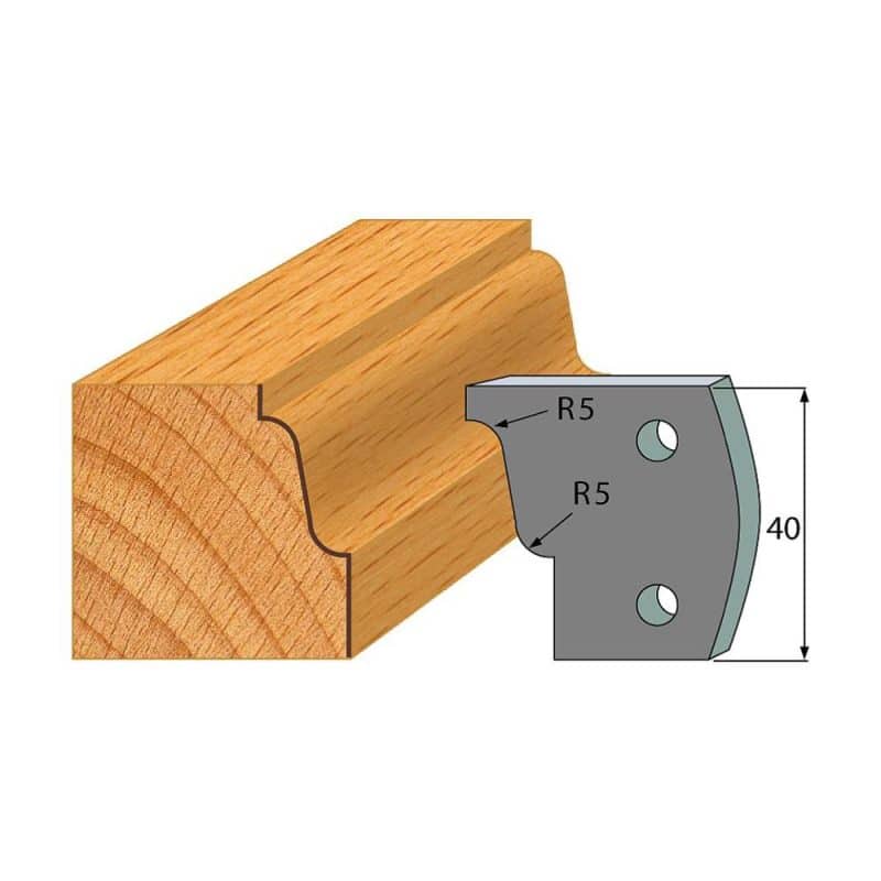IGM-profil nr. 031 - 2 stk. sponbegrensere 40x4 mm SP